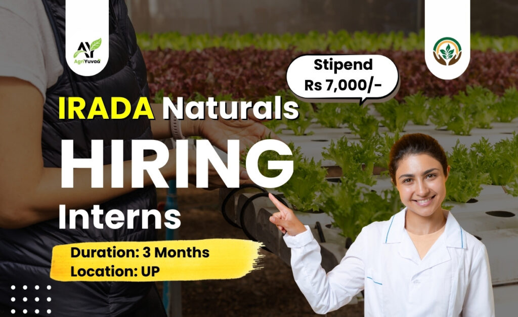 Internship Opportunity After B.Sc Agriculture