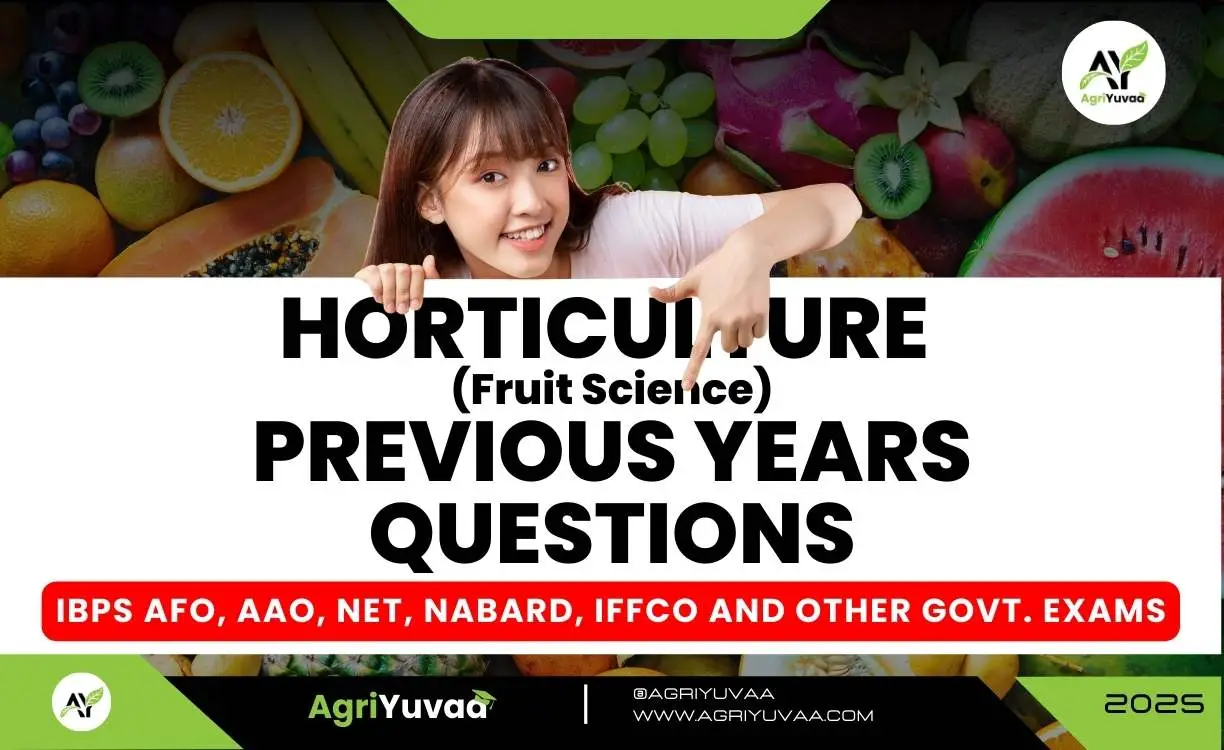 Horticulture Previous Questions 2025